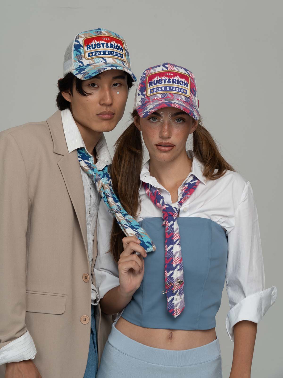 Trucker Hat - Urban Collection - Born In Earth - Blue