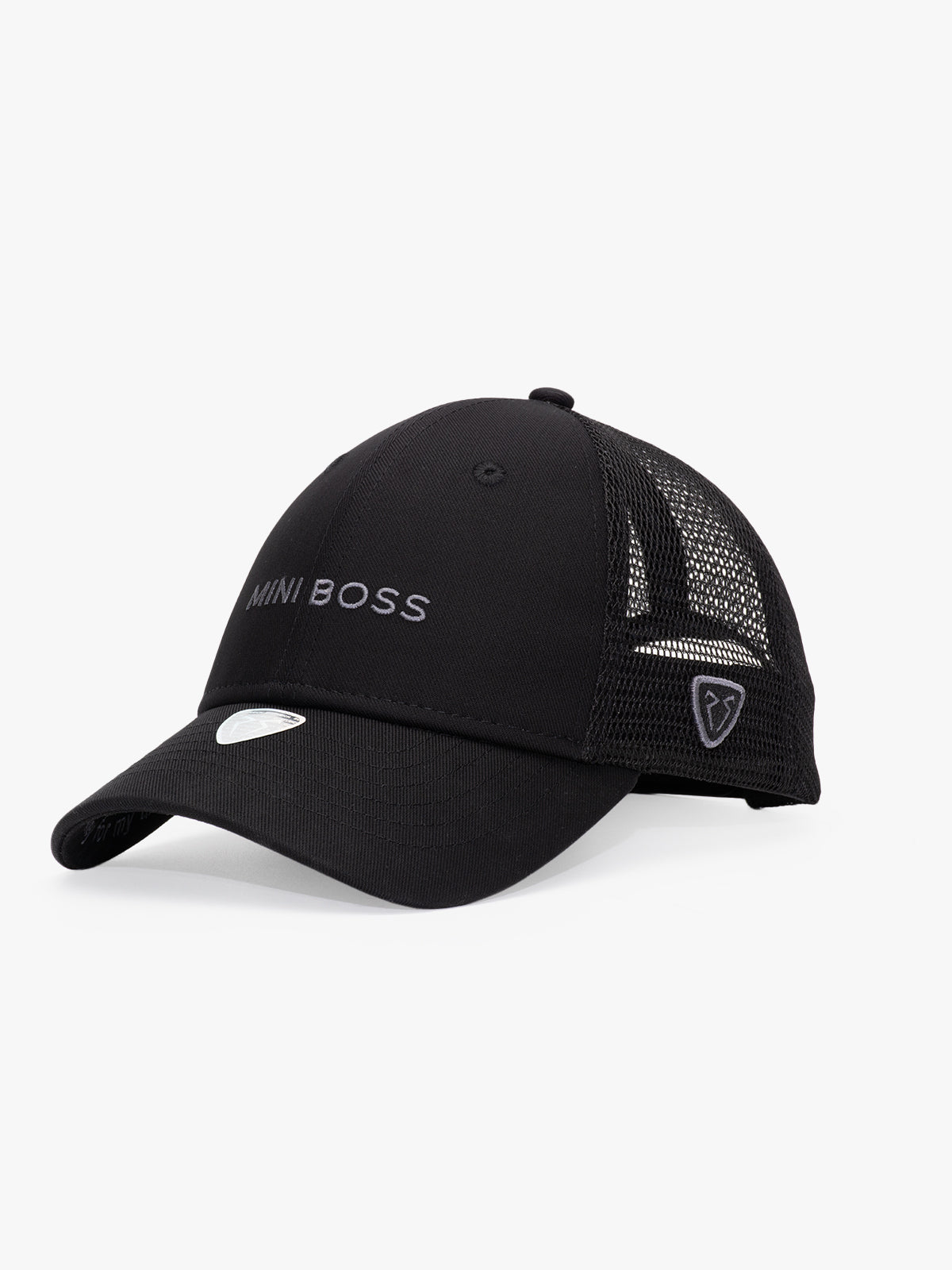Baseball Cap - Timeless Collection - Mini Boss - Black - Silver