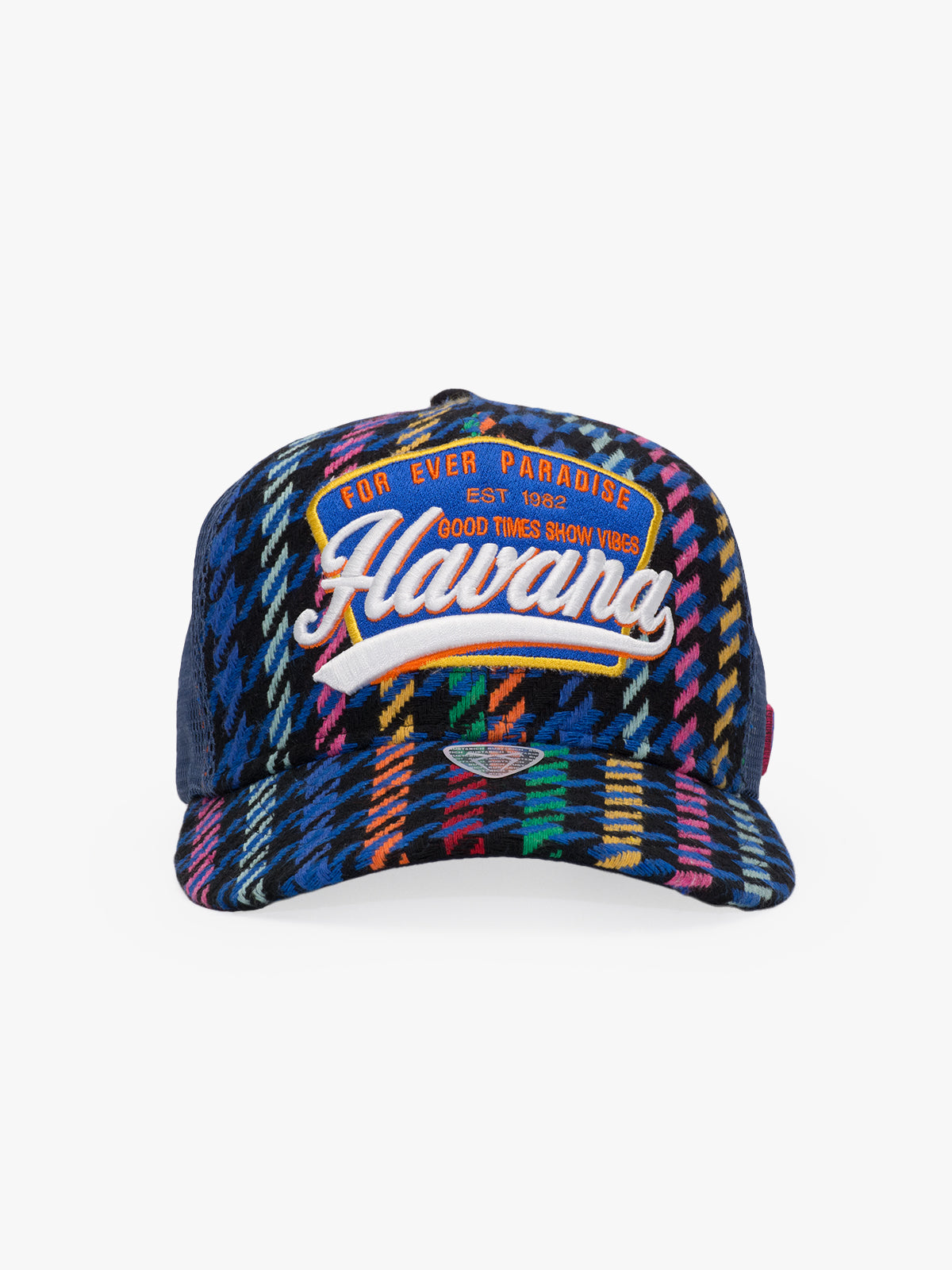 Baseball Cap - Curved Visor - City's Collection - Havana - Indigo