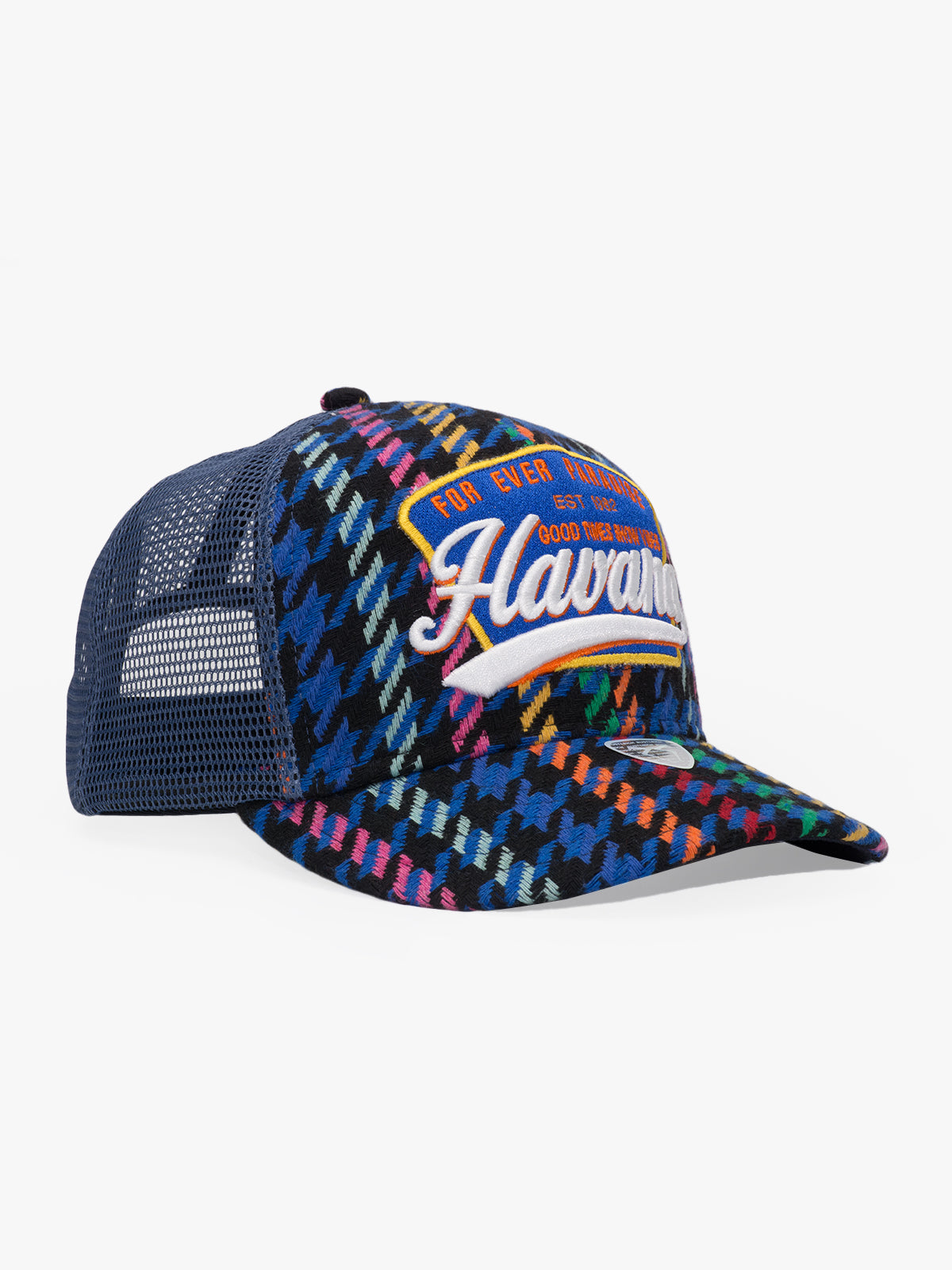 Baseball Cap - Curved Visor - City's Collection - Havana - Indigo
