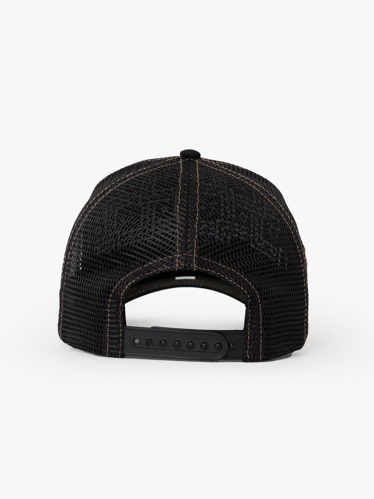 Baseball Cap - Curved Visor - Symbols Collection - Red Indian - Siyah/Altın
