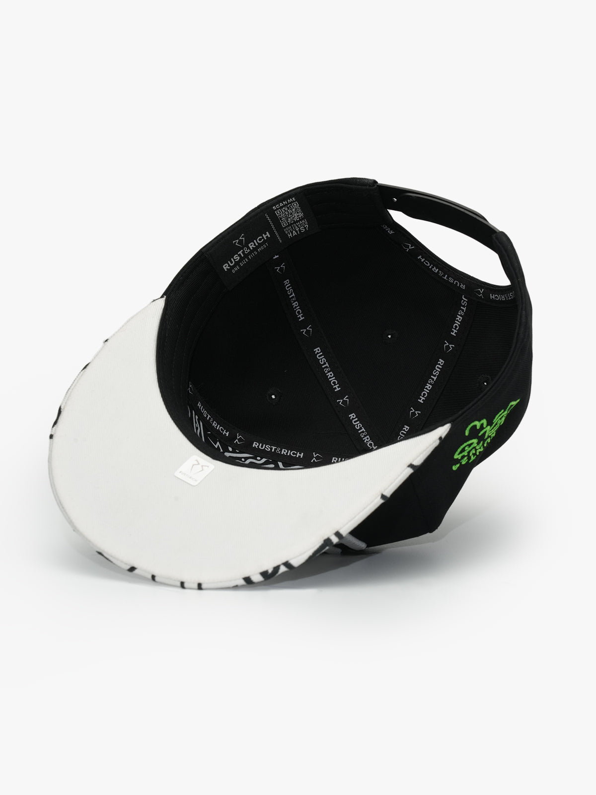 Snapback Cap - Art Collection - Doodle - Black