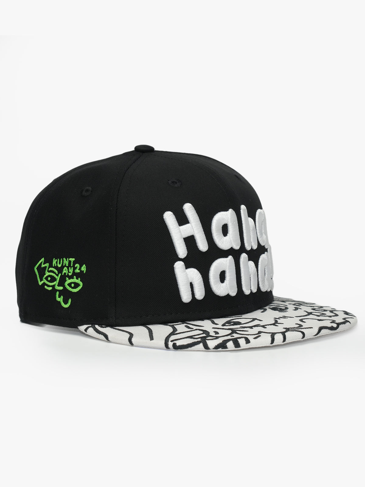 Snapback Cap - Art Collection - Doodle - Black