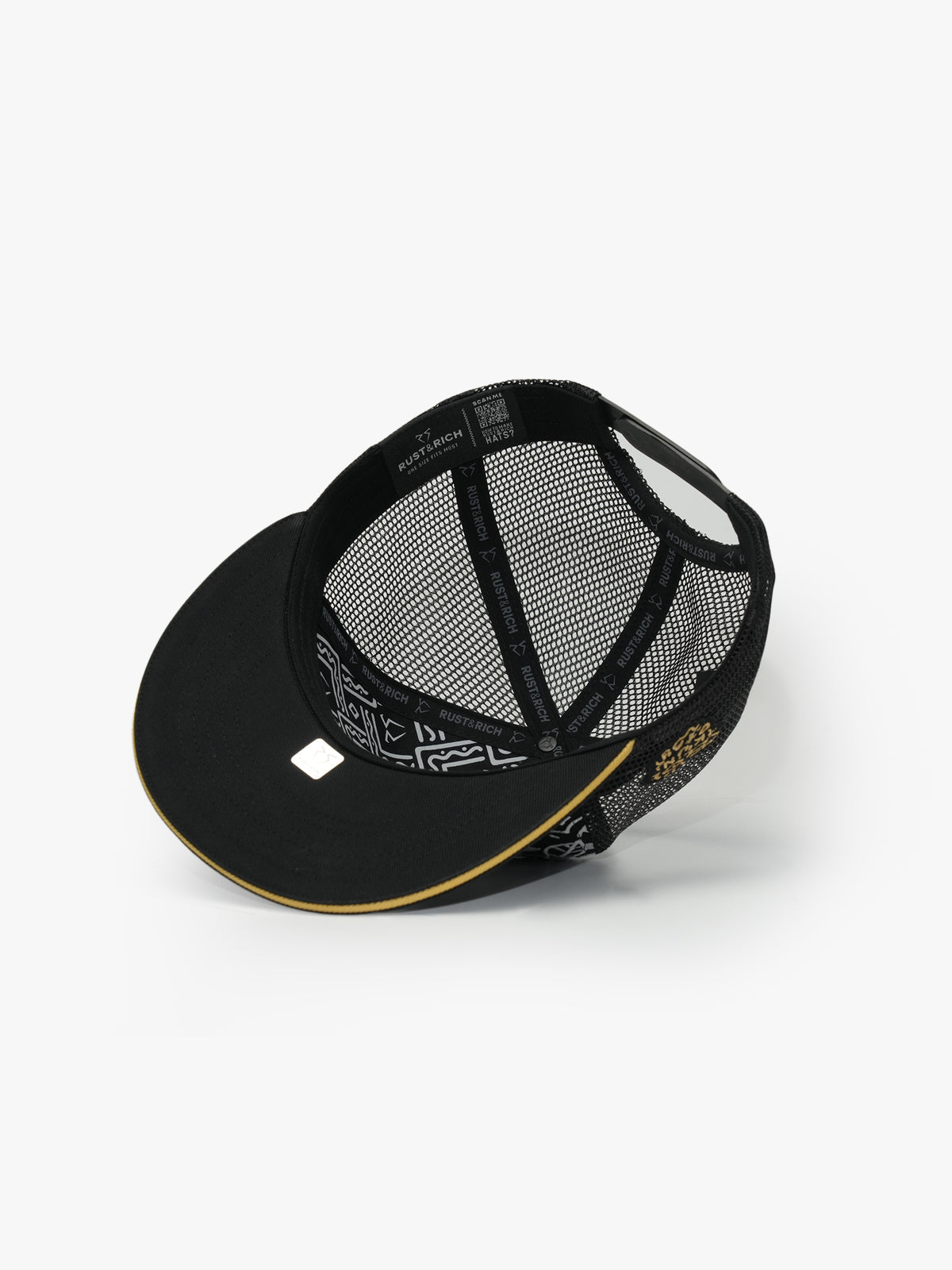 Snapback Cap - Art Collection - Doodle Monkey - Black
