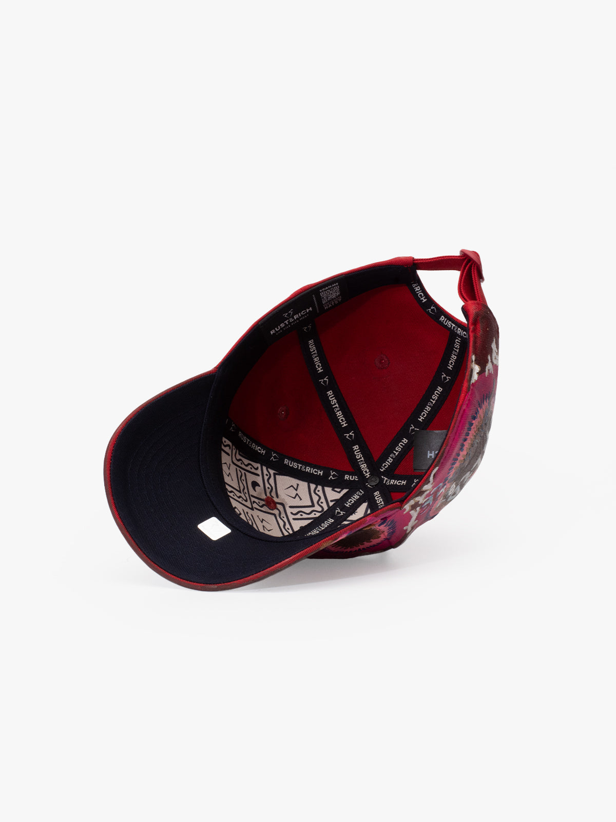 Baseball Cap - Art Collection - Upcycling - Burgundy