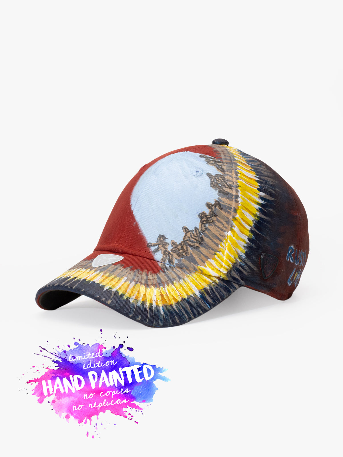Baseball Cap - Art Collection - Upcycling - Tan