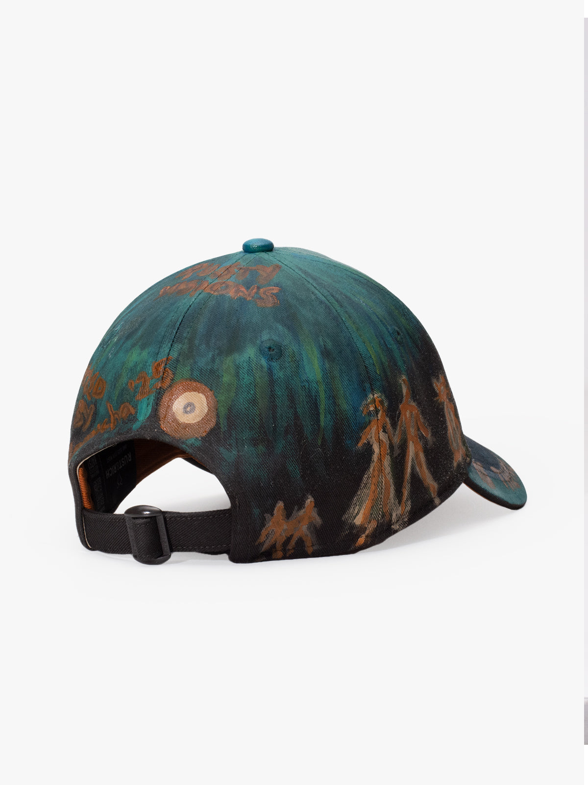 Baseball Cap - Art Collection - Upcycling - Petrol