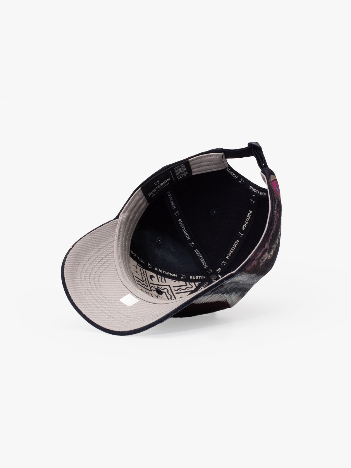 Baseball Cap - Art Collection - Upcycling - Anthracite