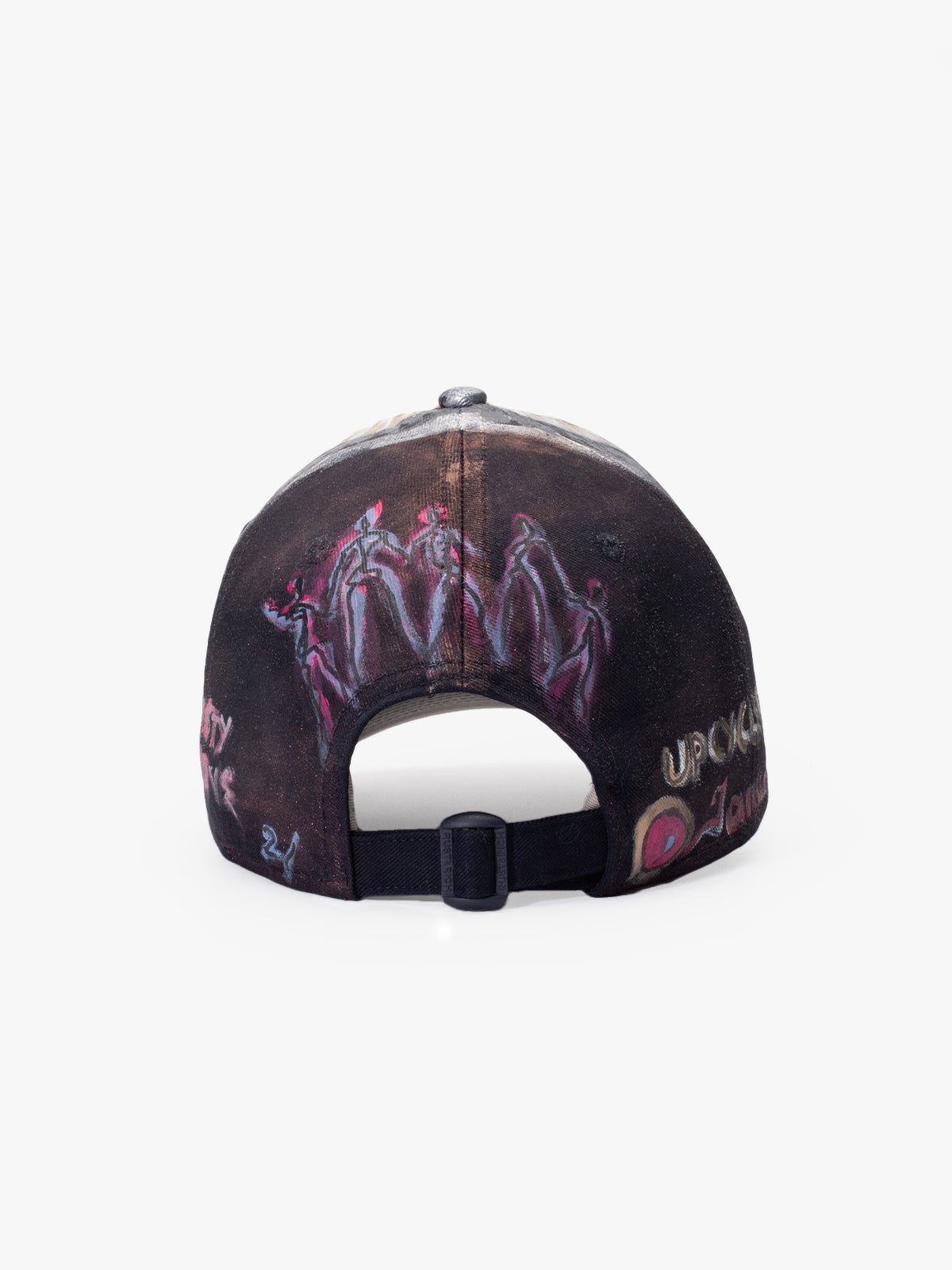 Baseball Cap - Art Collection - Upcycling - Anthracite