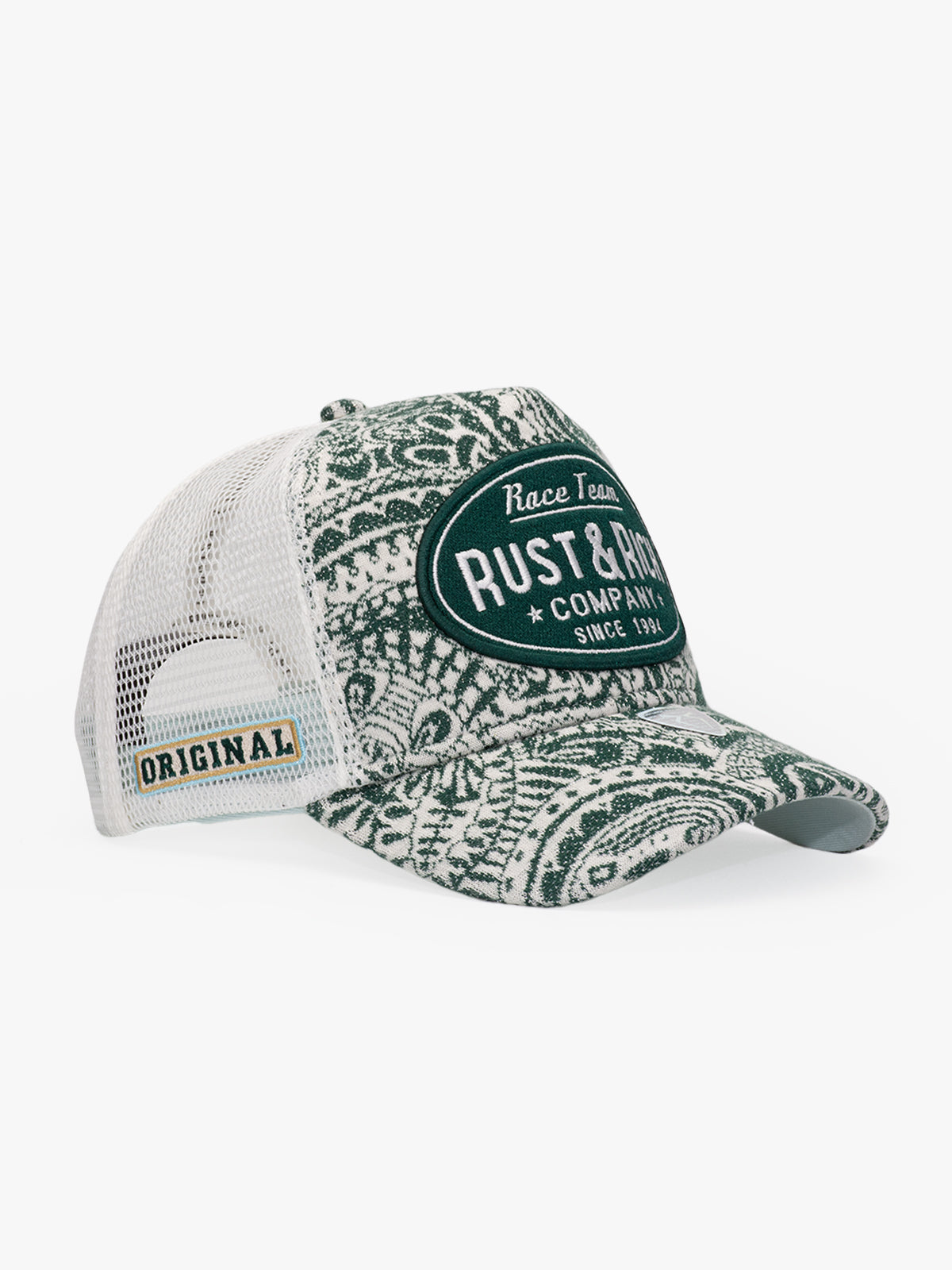 Trucker Hat - Premium Collection - Vintage Race - Green