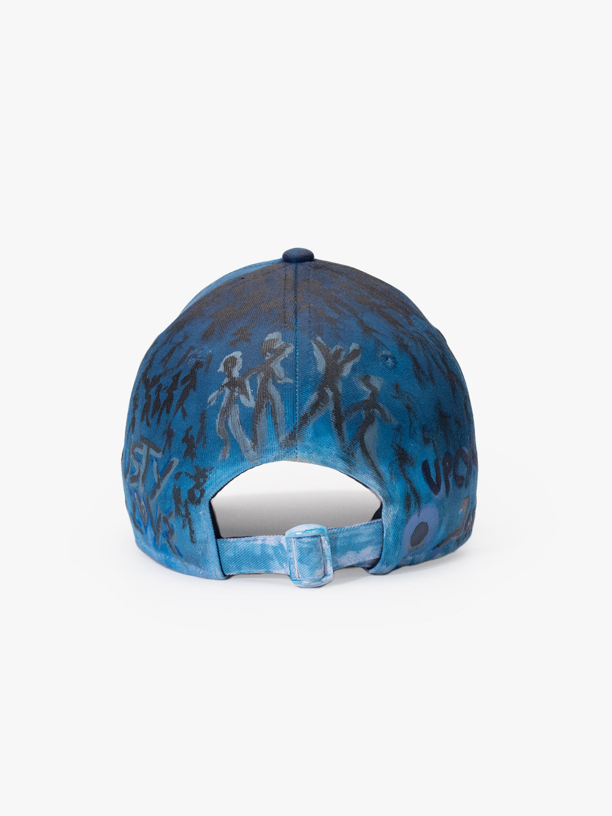 Baseball Cap - Art Collection - Upcycling - Navy Blue