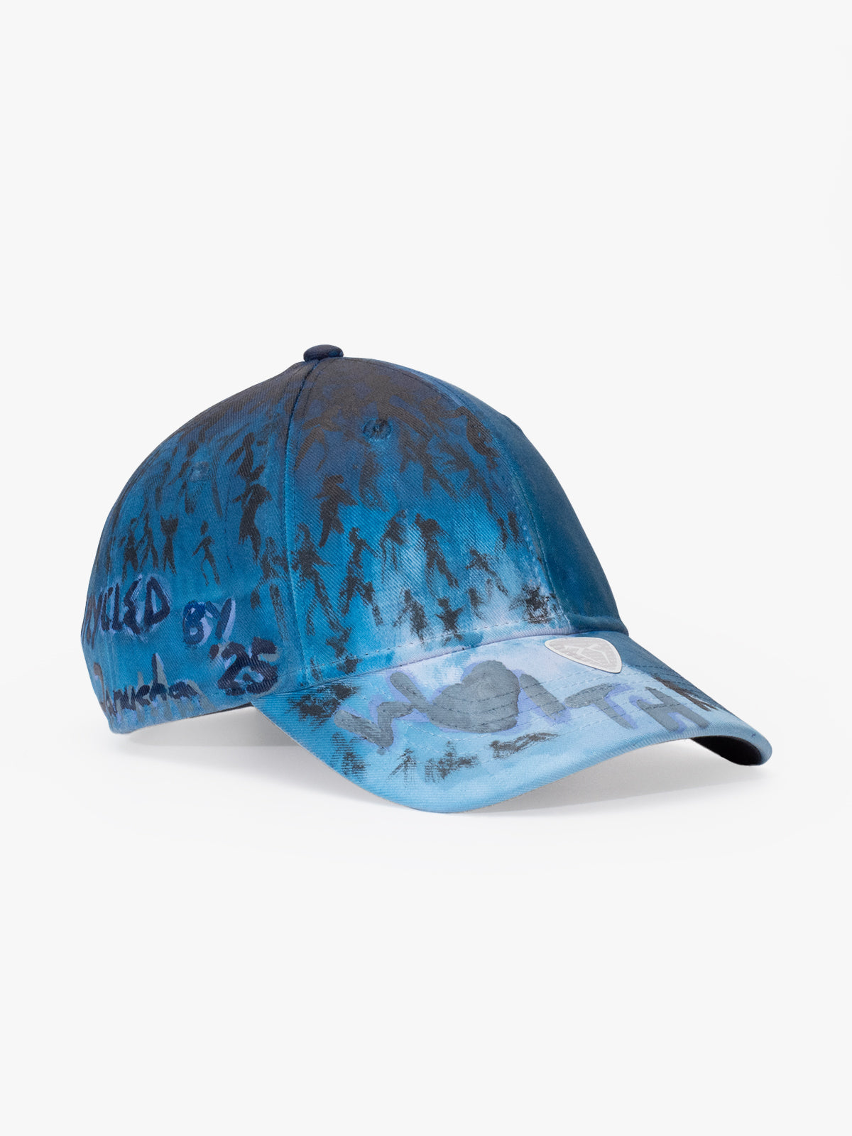 Baseball Cap - Art Collection - Upcycling - Navy Blue