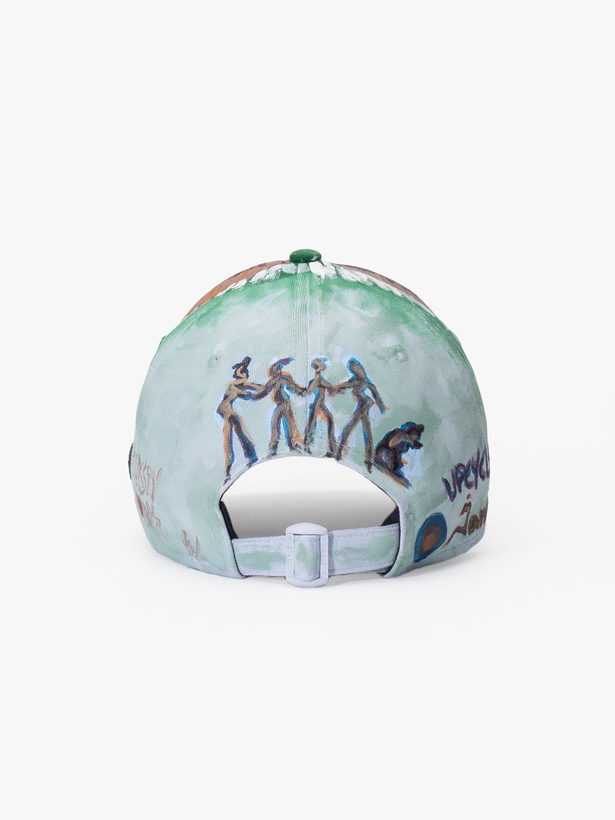 Baseball Cap - Art Collection - Upcycling - Mint Green