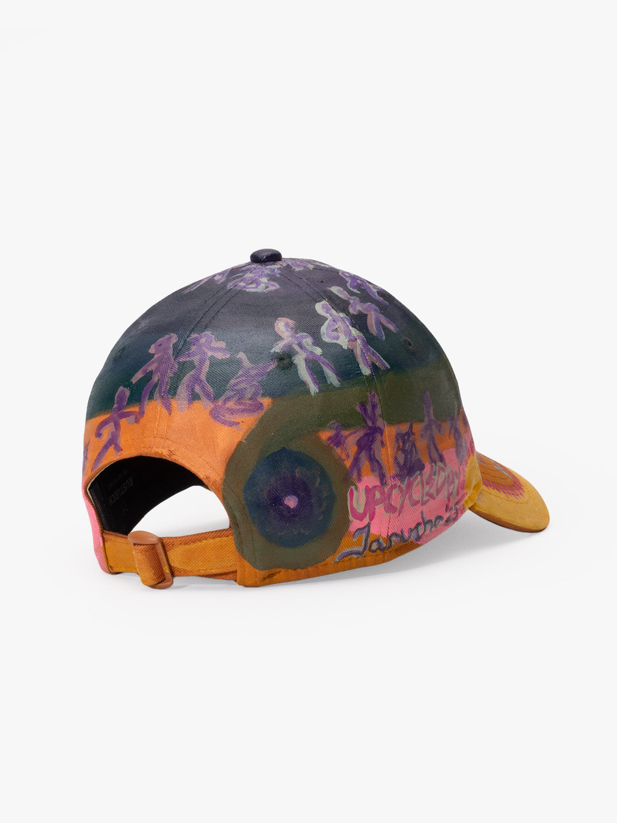 Baseball Cap - Art Collection - Upcycling - Yellow