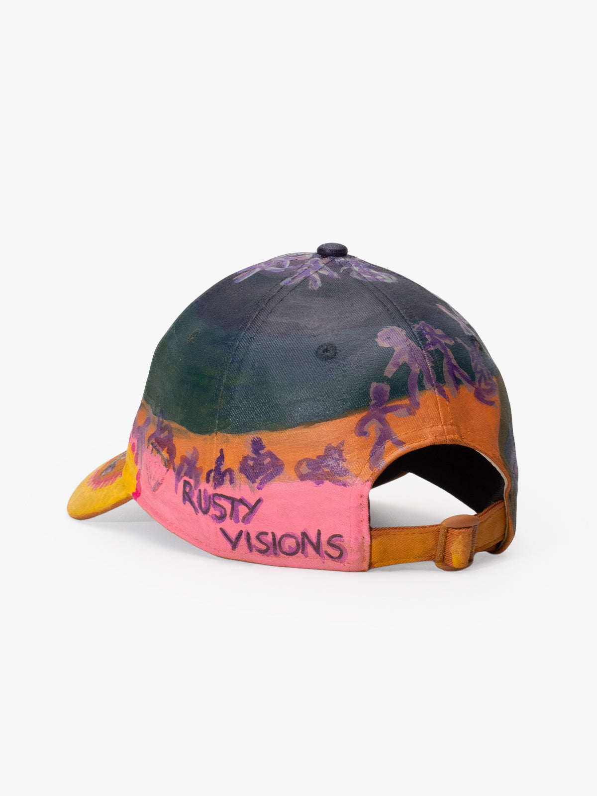 Baseball Cap - Art Collection - Upcycling - Yellow