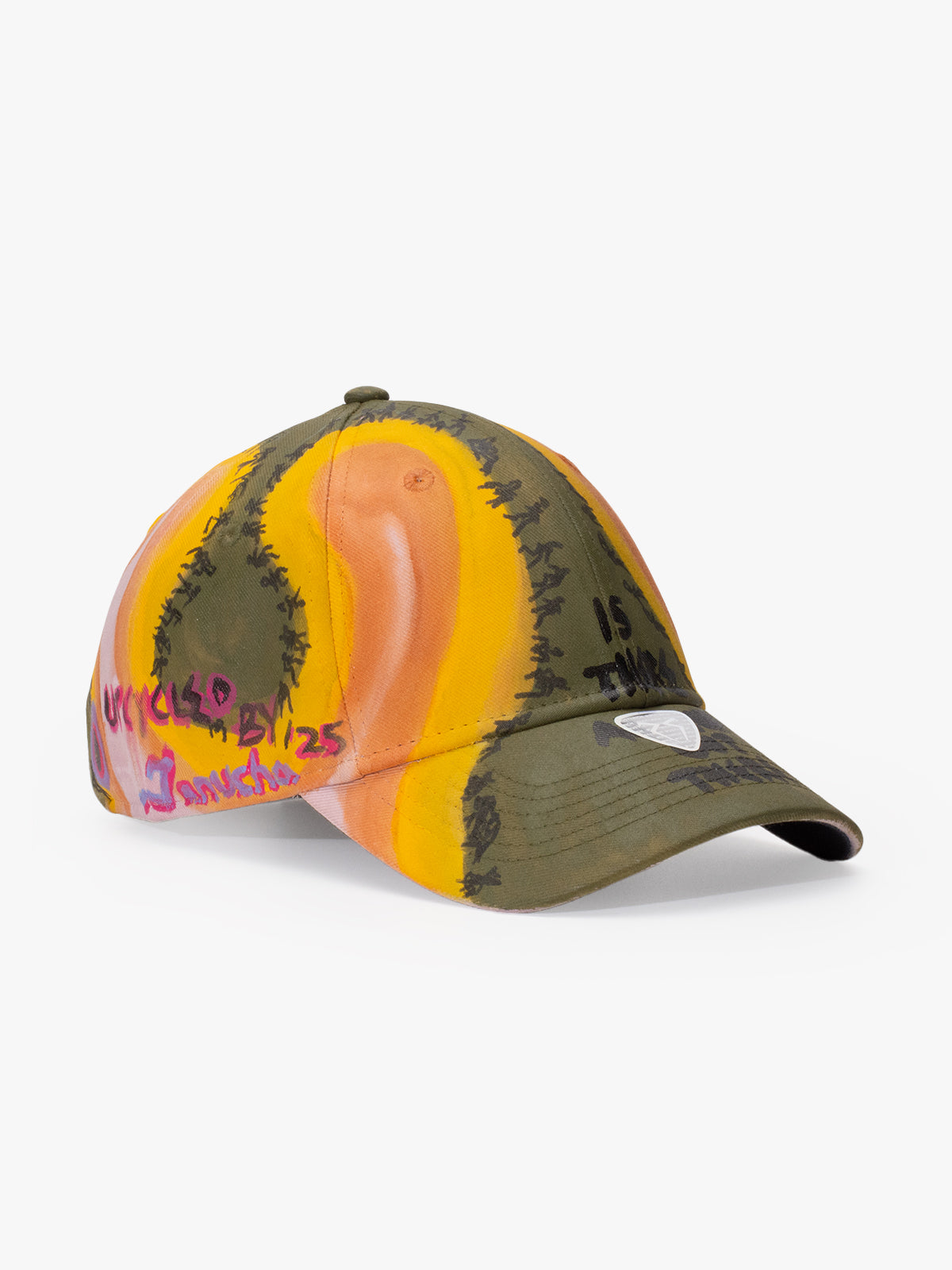 Baseball Cap - Art Collection - Upcycling - Khaki