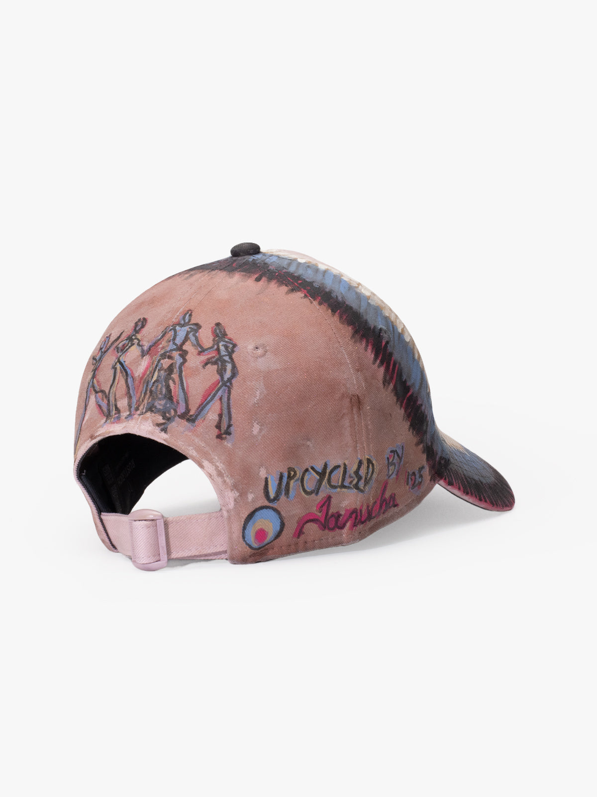 Baseball Cap - Art Collection - Upcycling - Beige