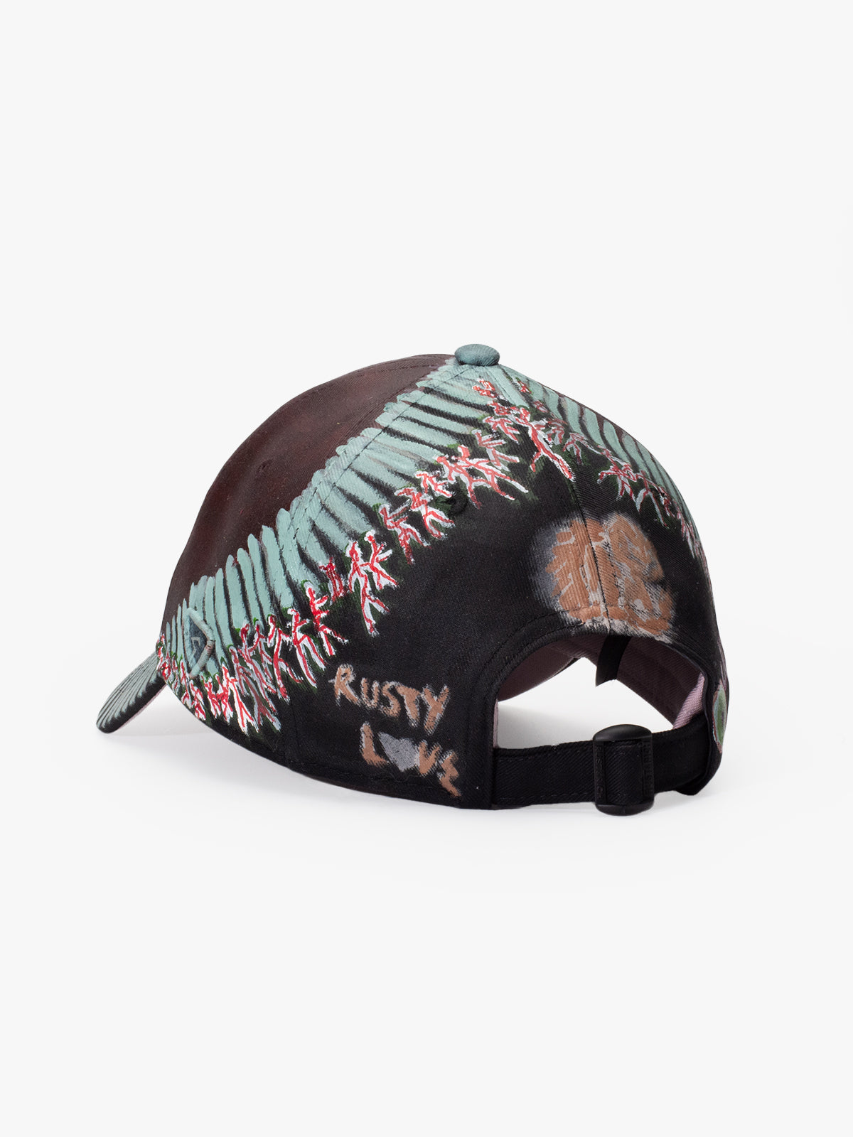 Baseball Cap - Art Collection - Upcycling - Brown