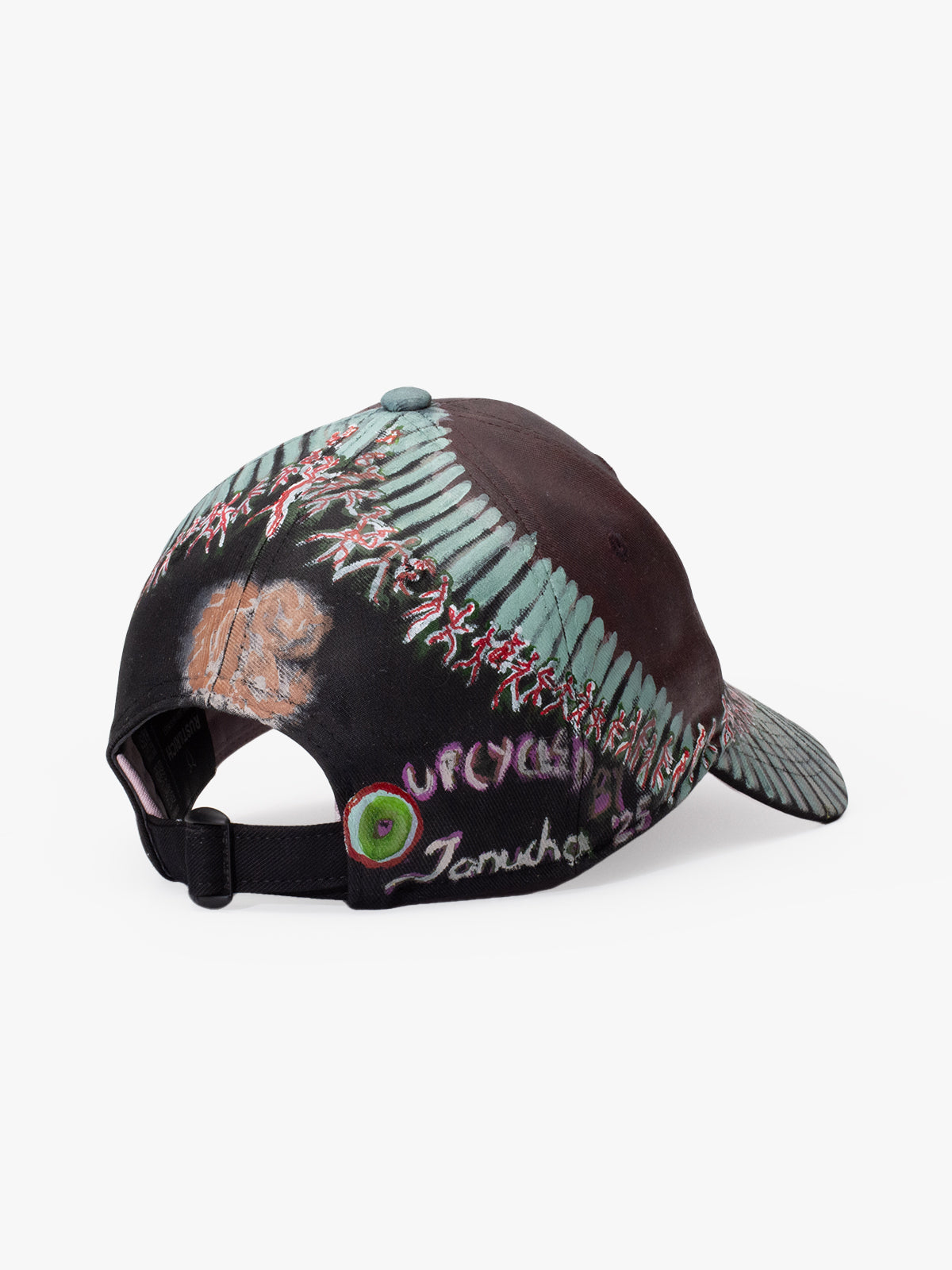Baseball Cap - Art Collection - Upcycling - Brown