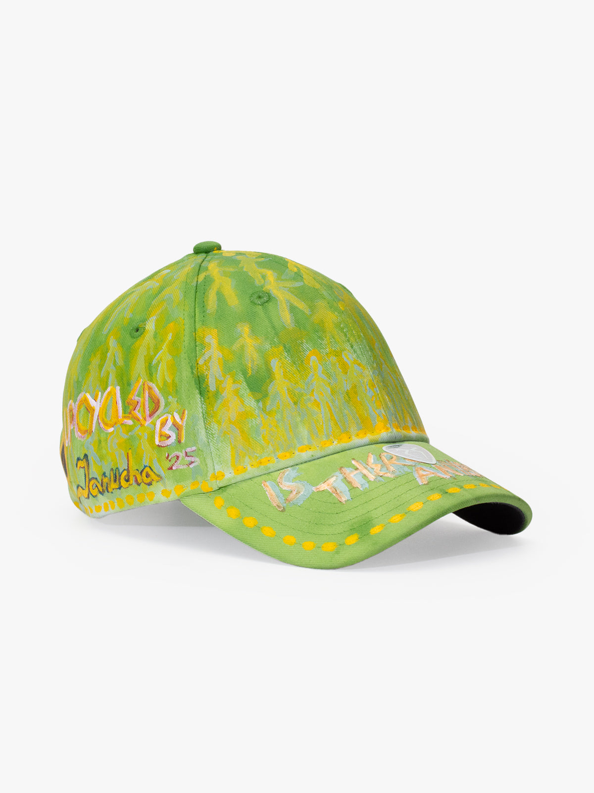 Baseball Cap - Art Collection - Upcycling - Green