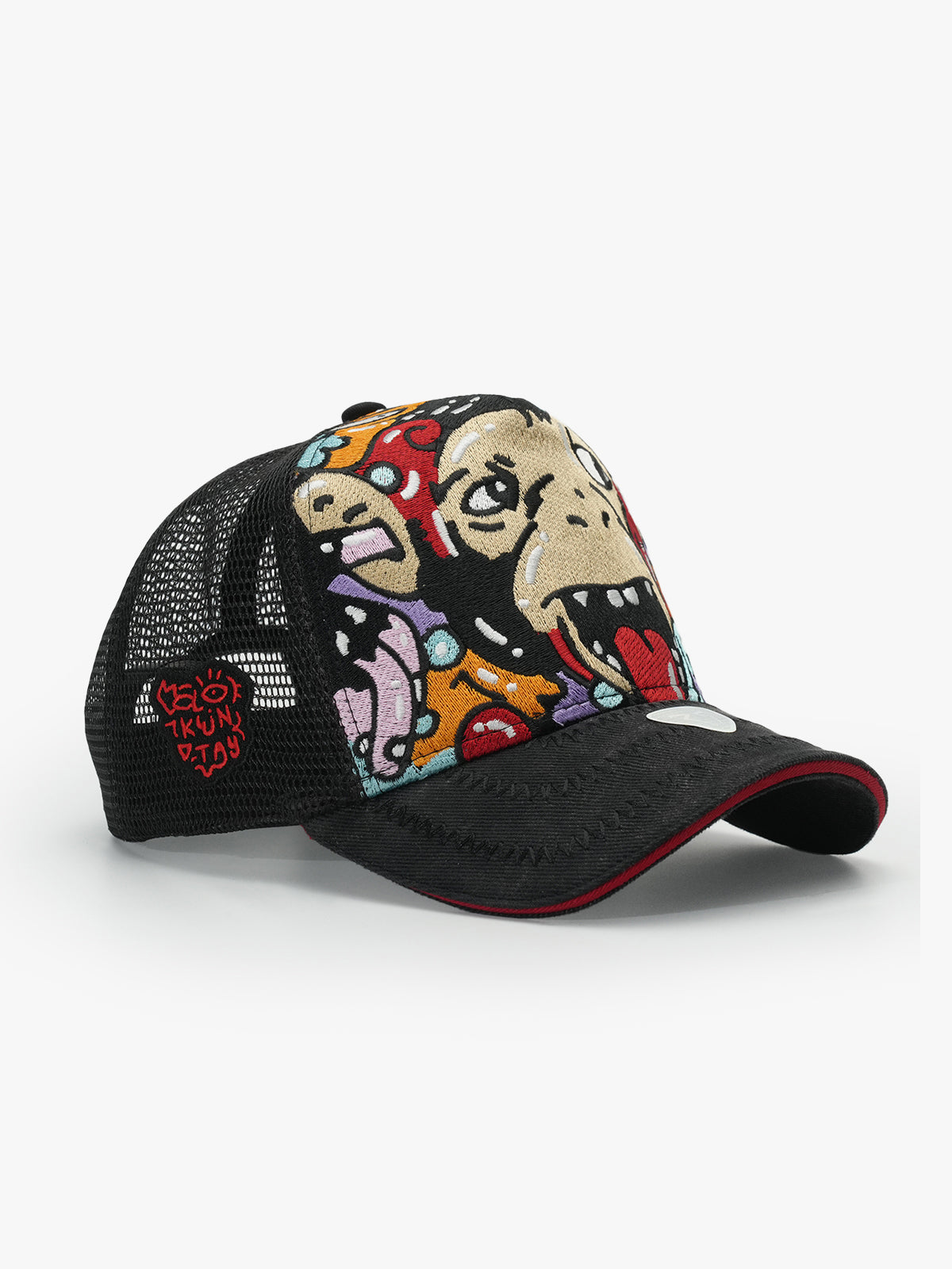 Trucker Hat - Art Collection - Doodle - Black