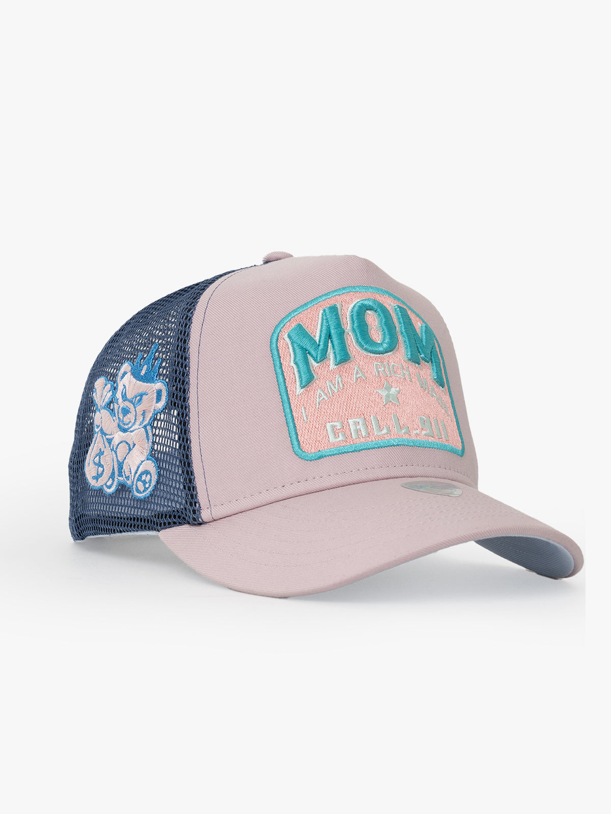 Trucker Hat - Motto Collection - Mom - Powder