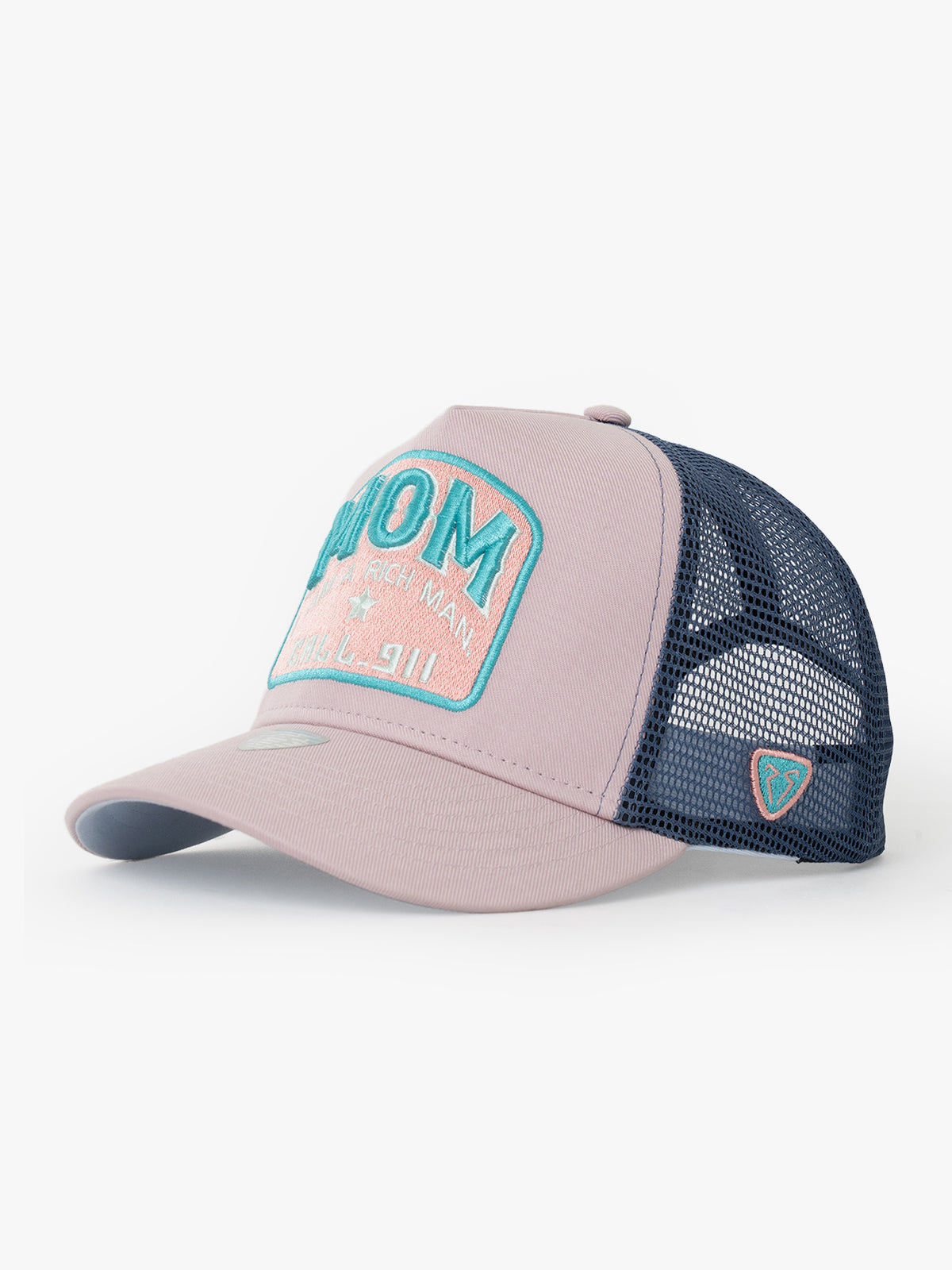 Trucker Hat - Motto Collection - Mom - Powder