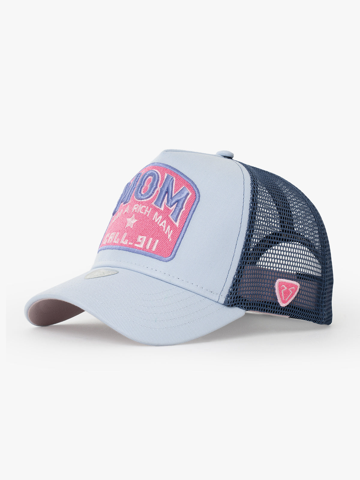 Trucker Hat - Motto Collection - Mom - Blue