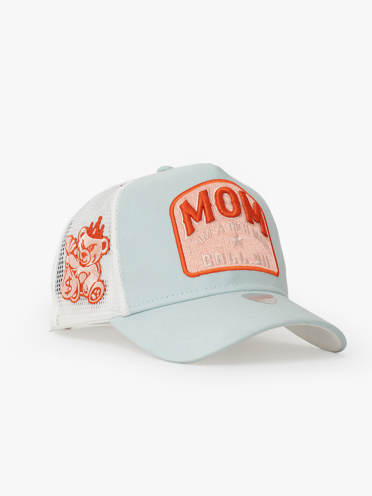 Trucker Hat - Motto Collection - Mom - Mint Green