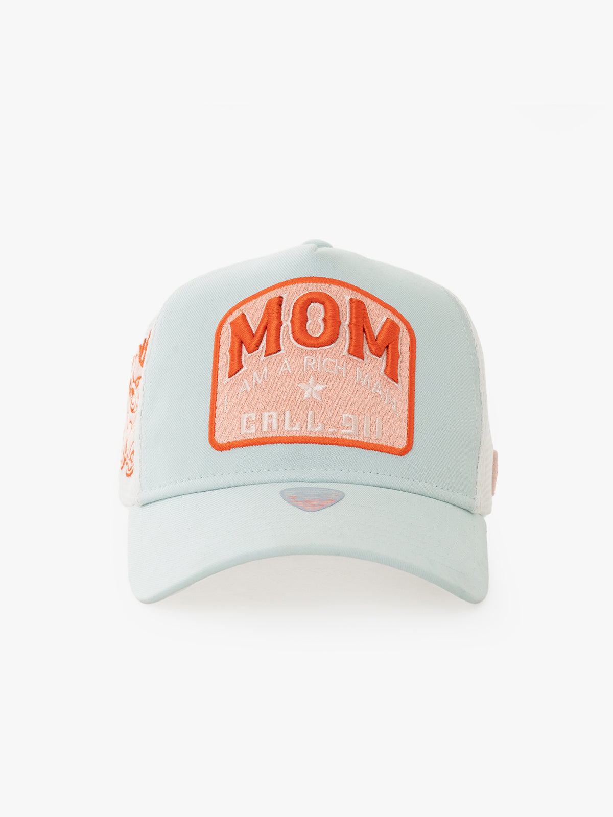 Trucker Hat - Motto Collection - Mom - Mint Green