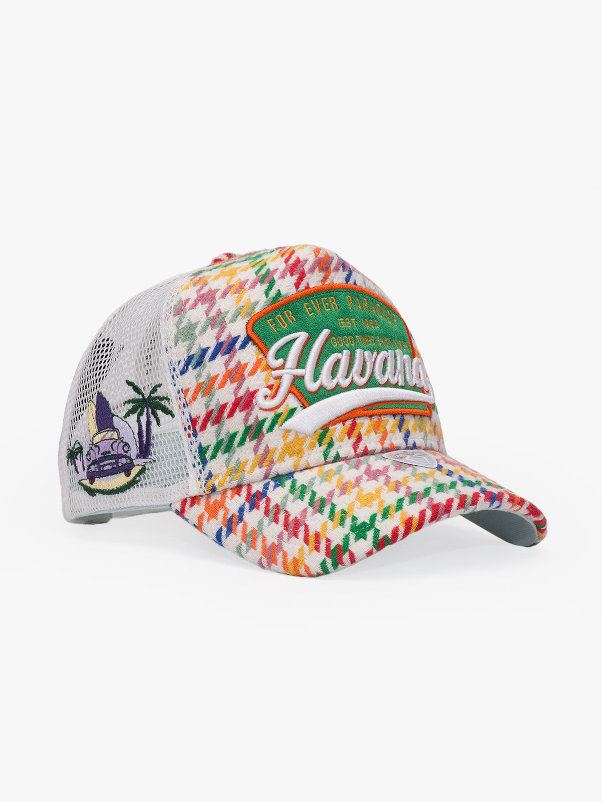 Trucker Hat - City's Collection - Havana - White - Green
