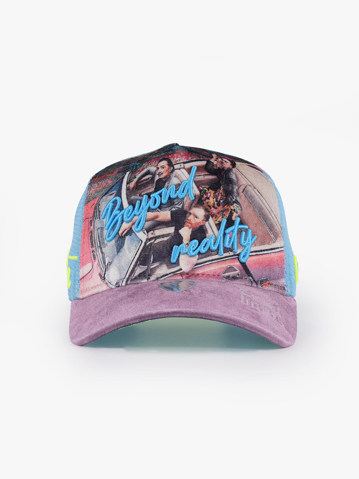 Trucker Hat - Art Collection - Frida - Pink/Blue - 2