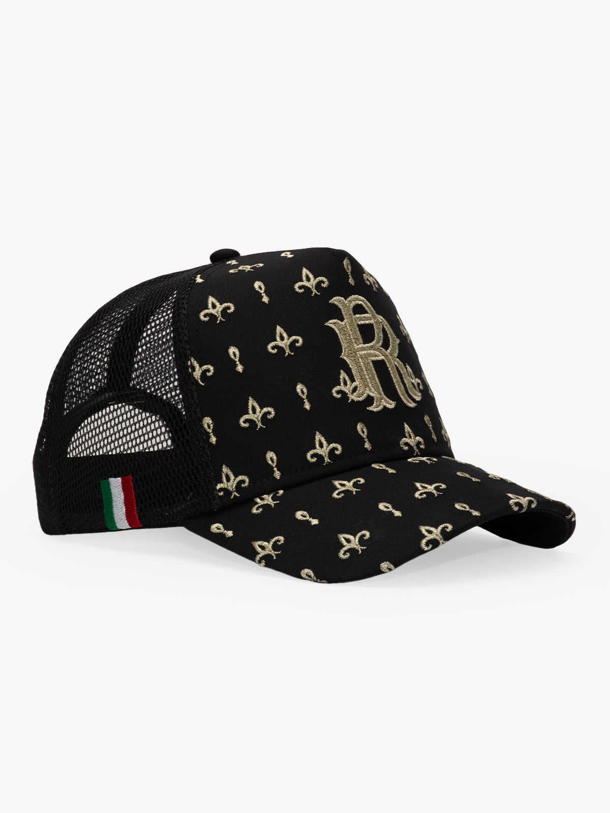 Trucker Hat - Premium Collection - Regalia - Black - Gold