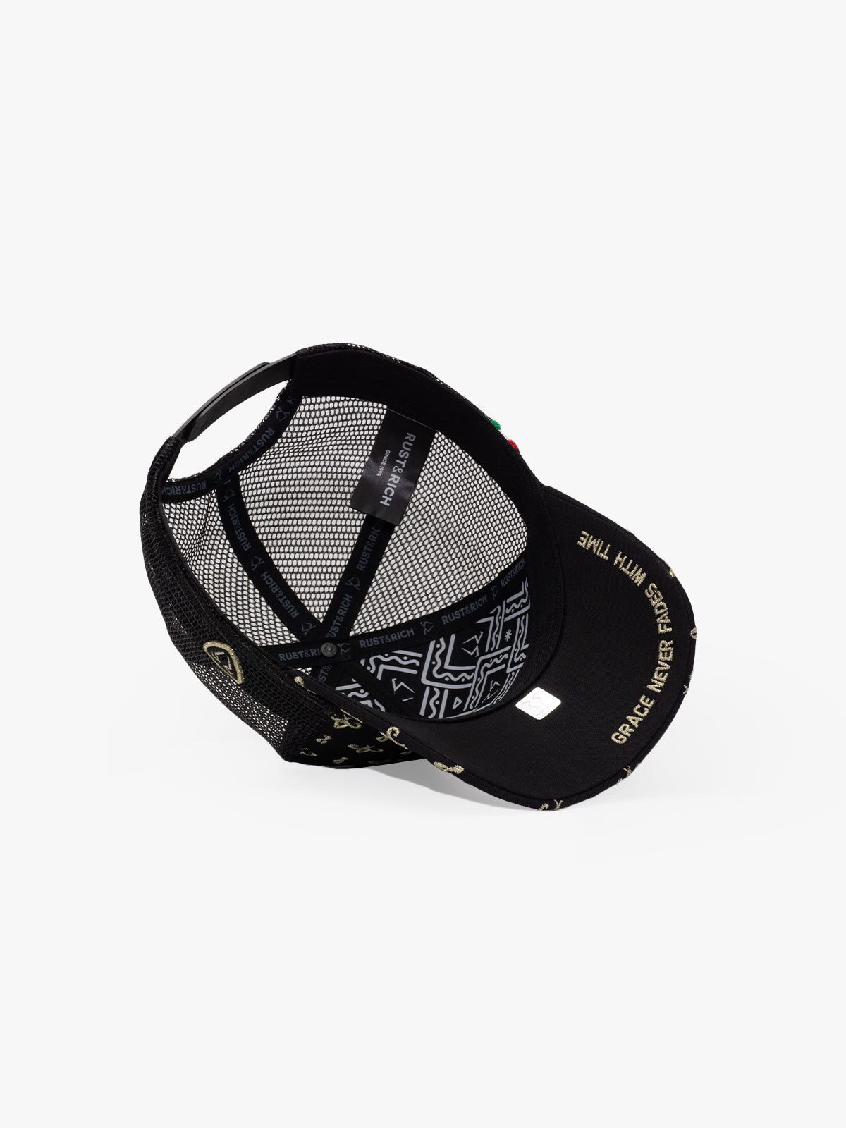 Trucker Hat - Premium Collection - Regalia - Black - Gold