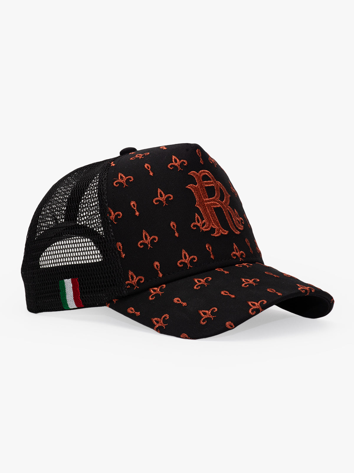 Trucker Hat - Premium Collection - Regalia - Black - Copper