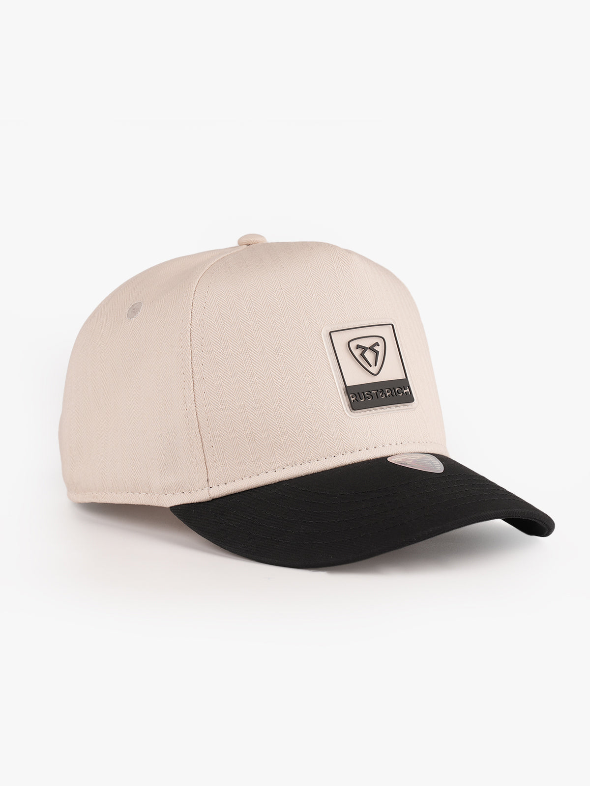 Trucker Hat - Curved Visor - Urban Collection - Contrast - Beige/Black