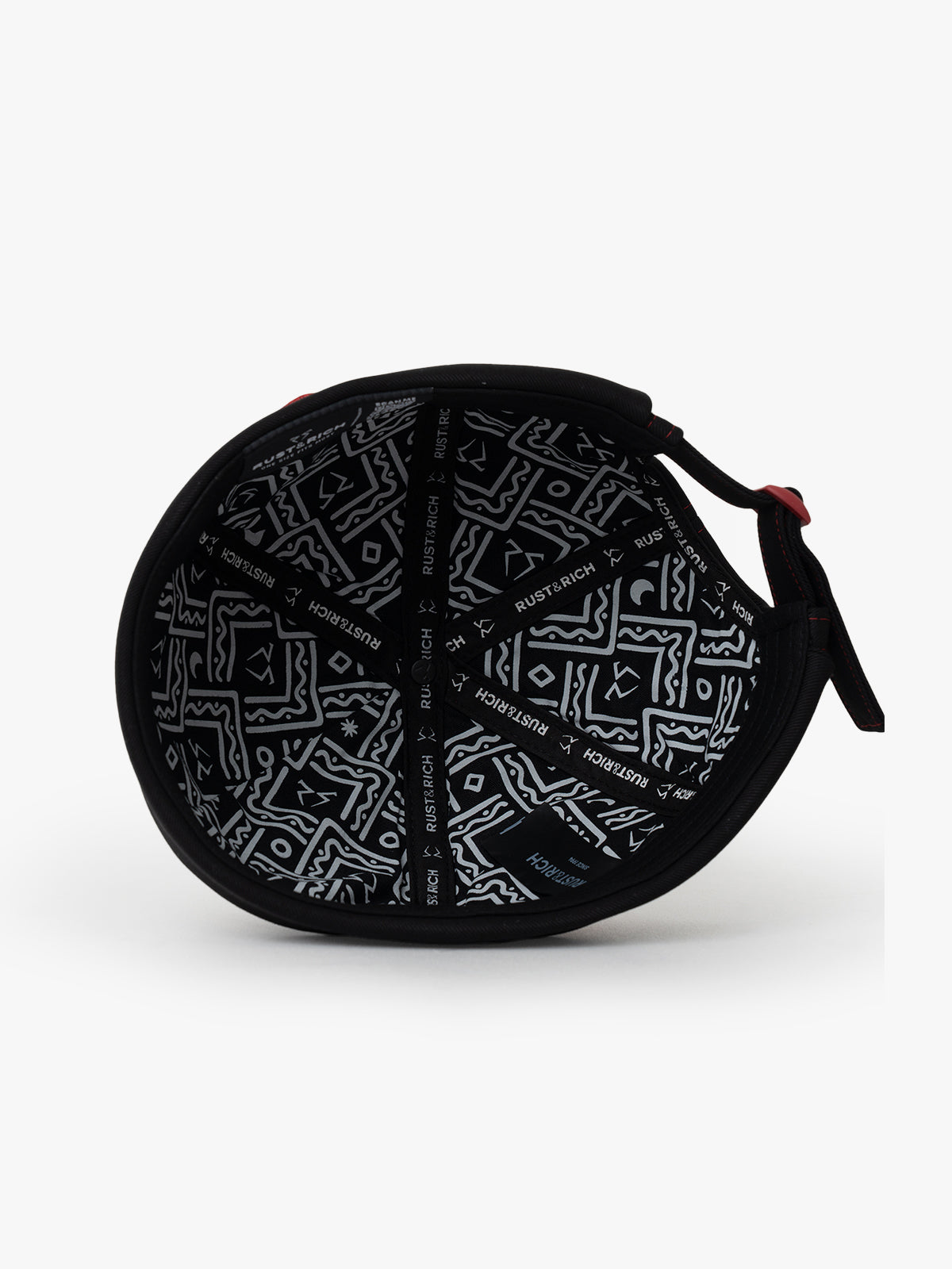 Docker Hat - Symbols Collection - Red Indian - Siyah/Kırmızı