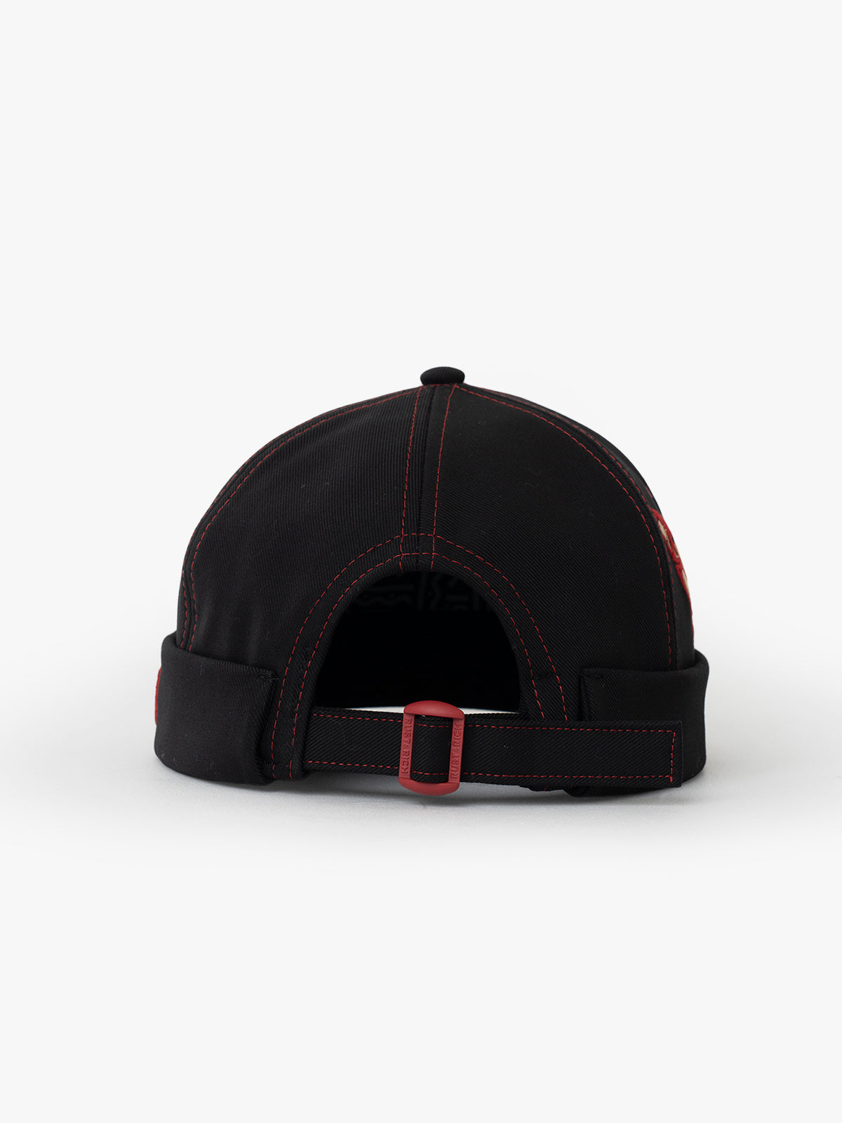 Docker Hat - Symbols Collection - Red Indian - Siyah/Kırmızı
