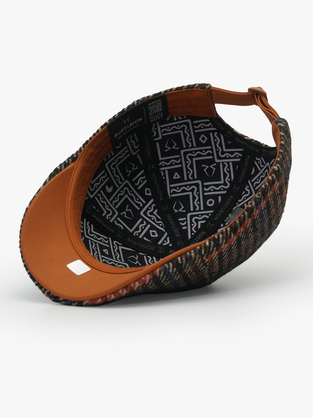 Casket Hat - Urban Collection - Fishbone - Brown