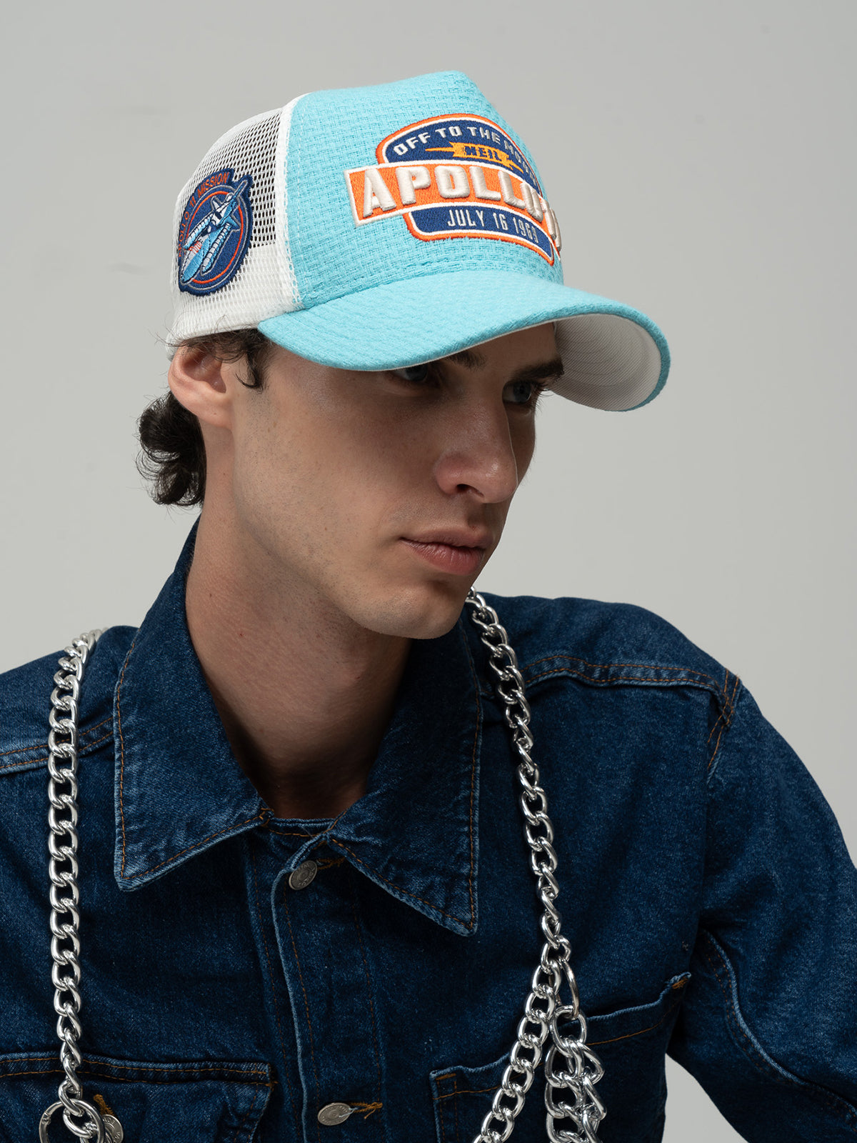 Trucker Hat - Space Collection - Apollo - Blue