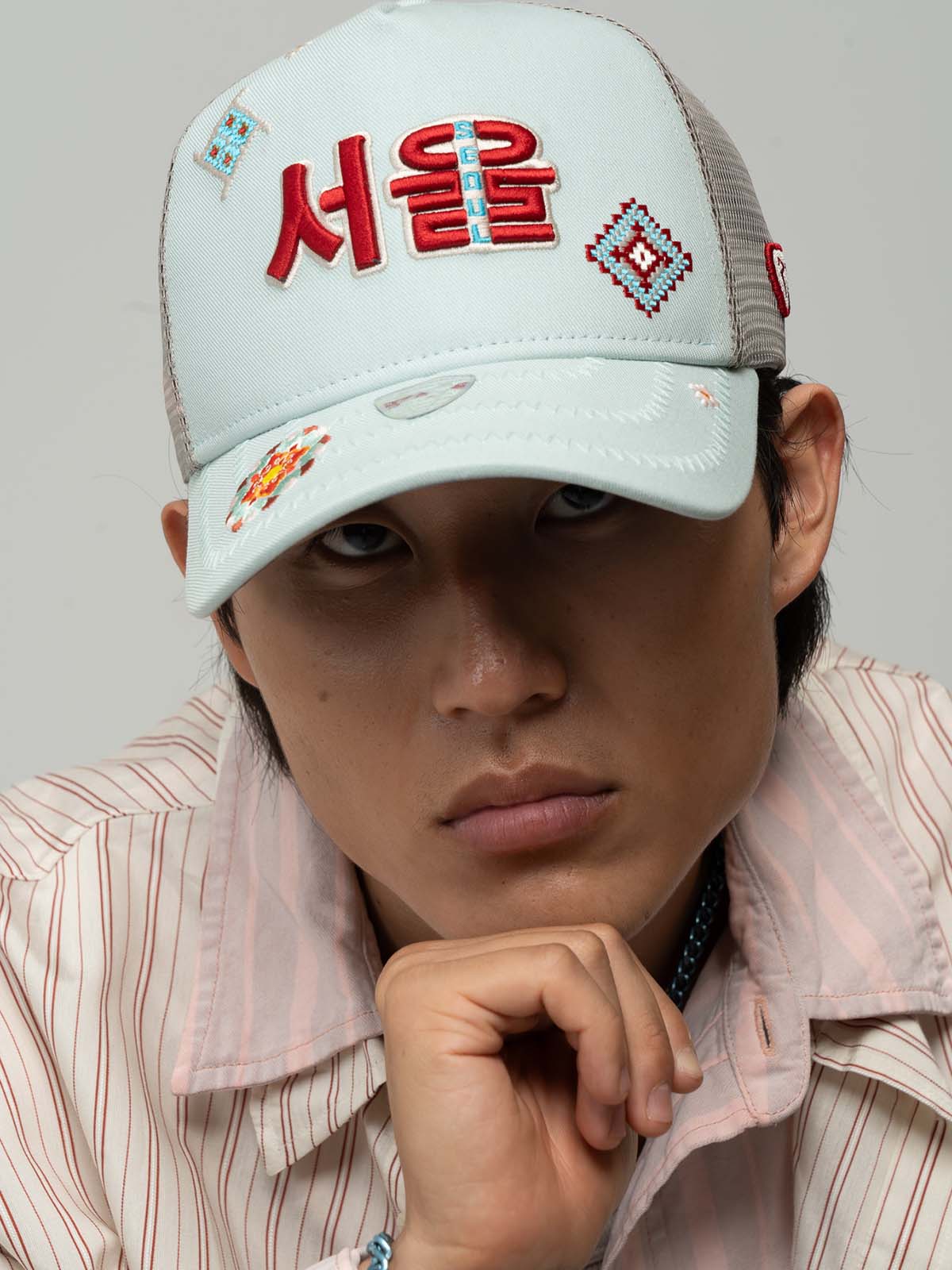 Trucker Hat - City's Collection - Seoul - Mint Green