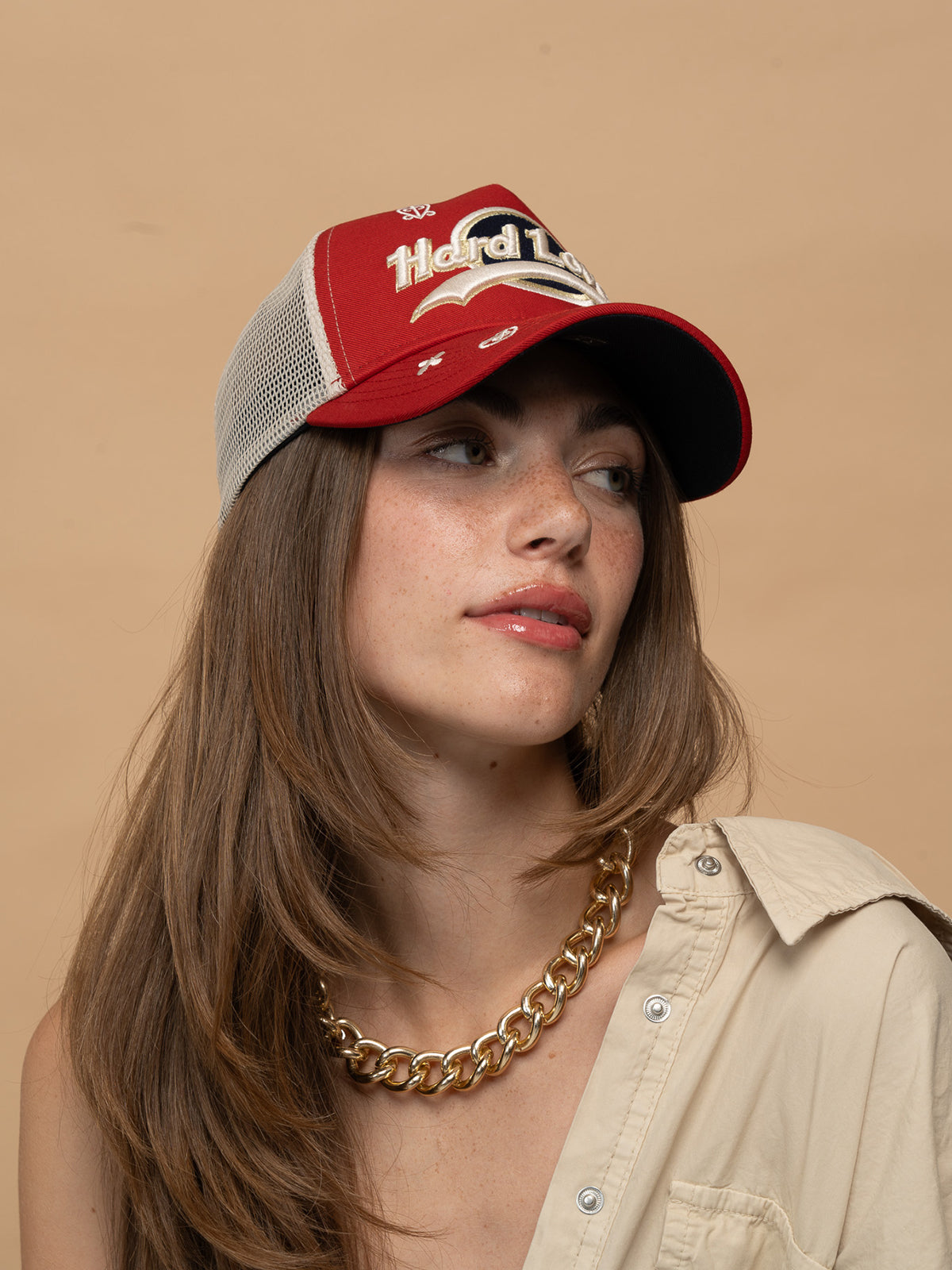 Trucker Hat - Urban Collection - Hard Love - Red