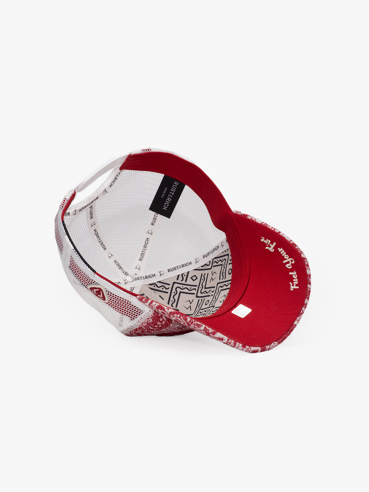 Trucker Hat - Premium Collection - Vintage Race - Burgundy