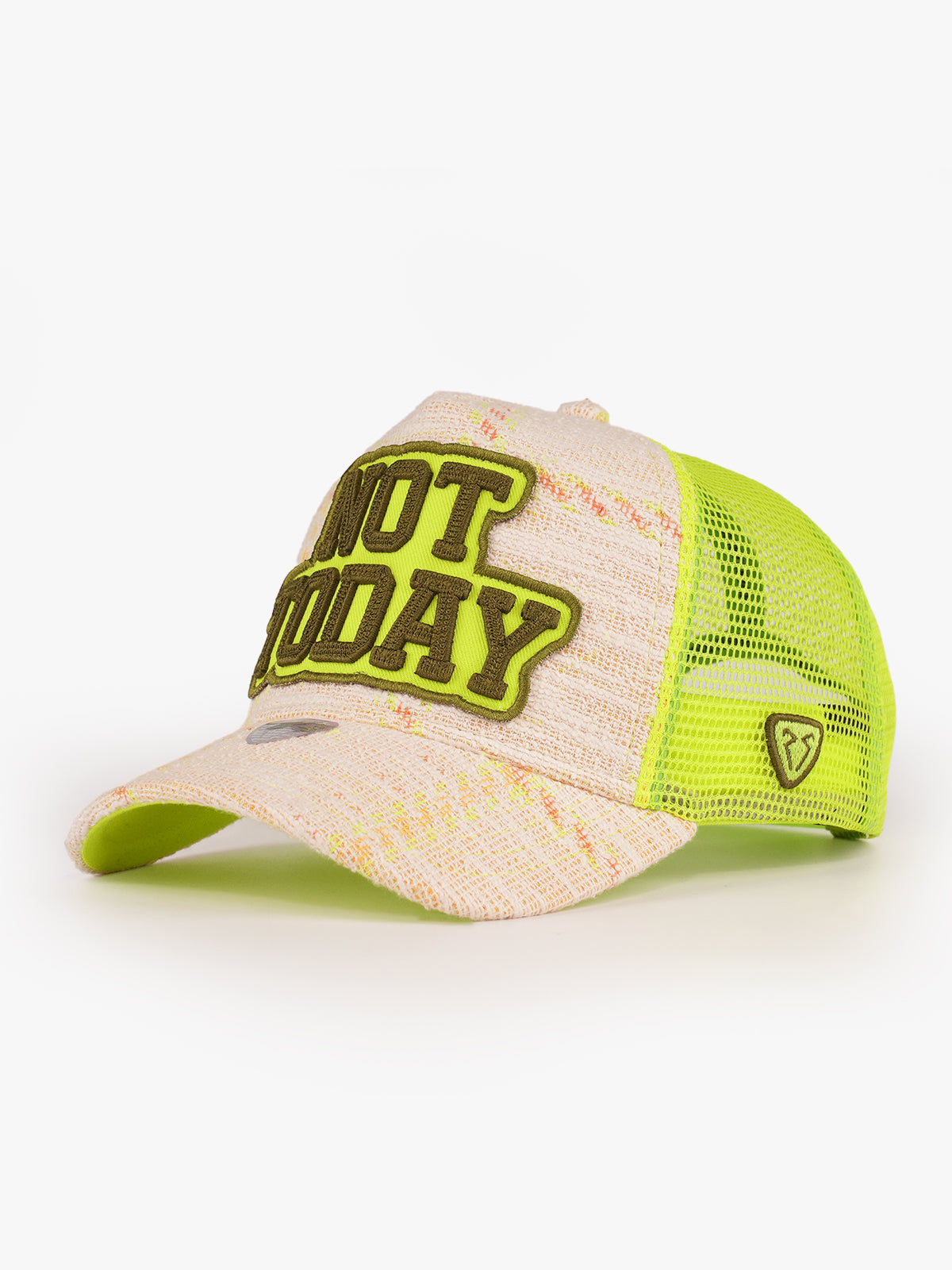 Trucker Hat - Urban Collection - Not Today - Neon Green - 1