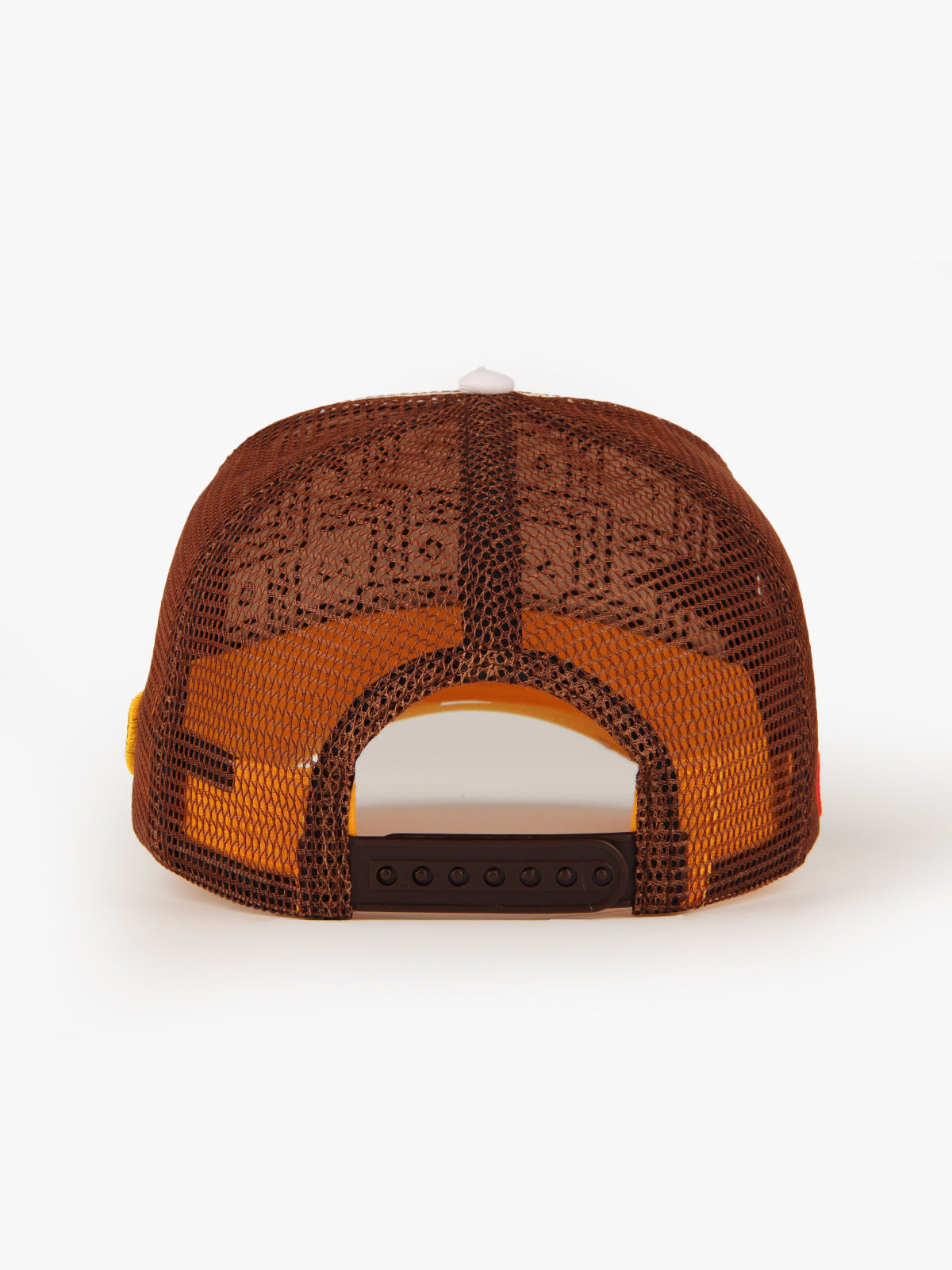 Trucker Hat - Name Collection - Custom Made Two Letters - Ecru/Brown - 5