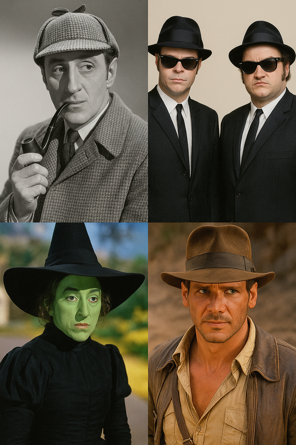 Iconic Film Characters’ Hats: From Sherlock Holmes to Indiana Jones