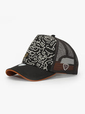 Trucker Şapka - Doodle - Kahverengi