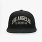 Snapback Cap - City's Collection - Los Angeles - Siyah