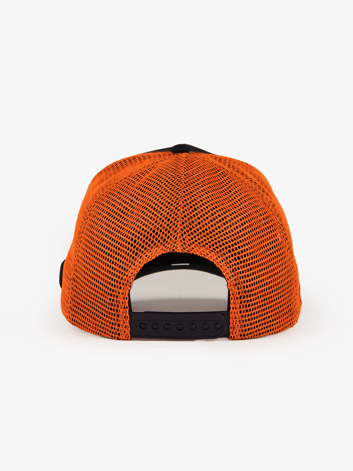Trucker Hat - Name Collection - Custom Made Three Letters - Lacivert/Turuncu
