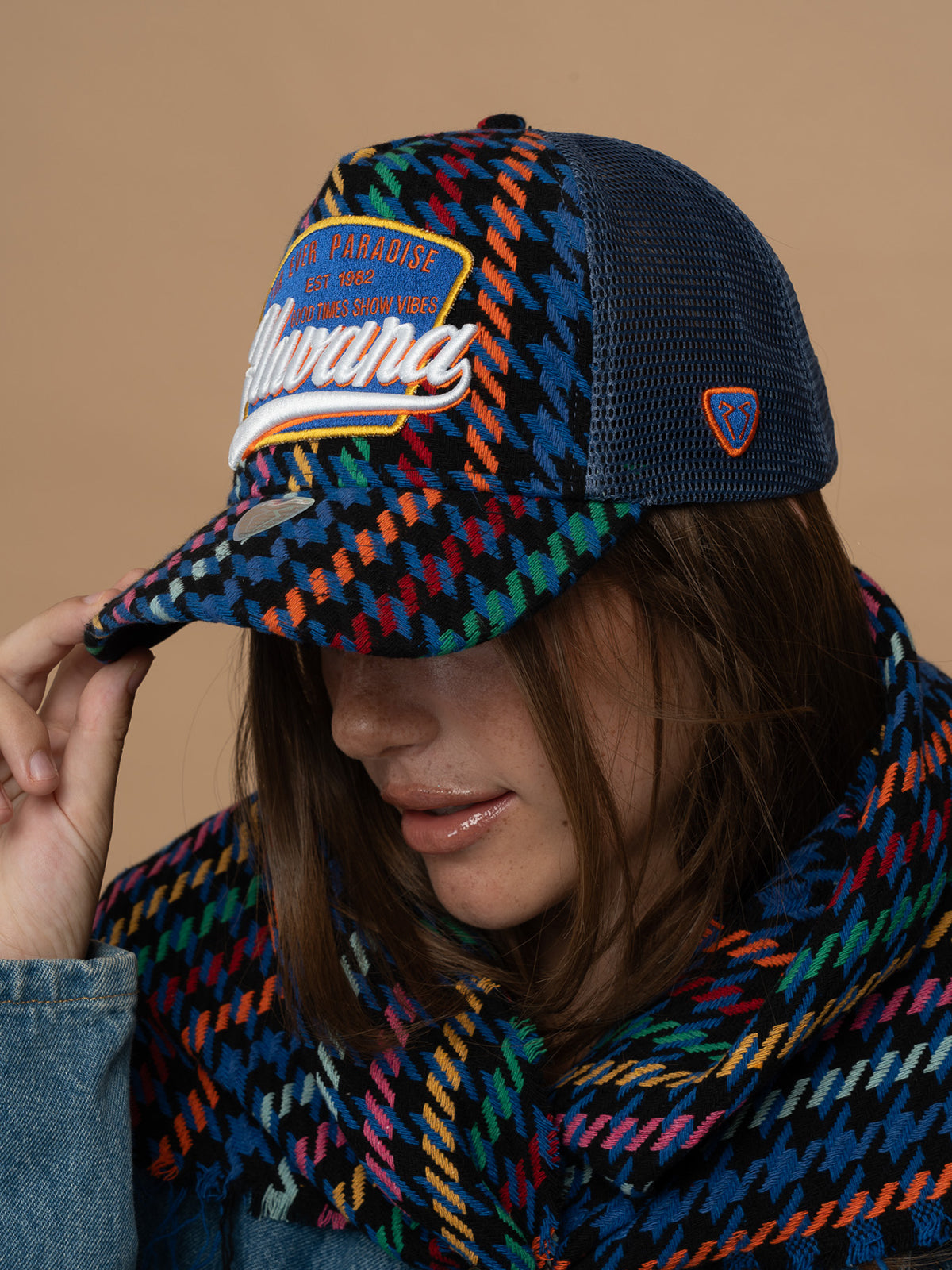 Trucker Şapka - Havana - İndigo